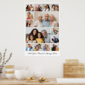 Erstellen Sie Ihre eigene 14 FotoCollage und fügen Poster (Küche)