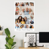 Erstellen Sie Ihre eigene 14 FotoCollage und fügen Poster (Heimbüro)