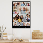 Erstellen Sie Ihre eigene 14 FotoCollage und fügen Poster (Küche)