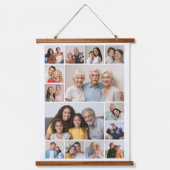 Erstellen Sie Ihre eigene 14 FotoCollage Wandteppich Mit Holzrahmen (Vorderseite)