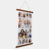Erstellen Sie Ihre eigene 14 FotoCollage Wandteppich Mit Holzrahmen (Gewinkelt)
