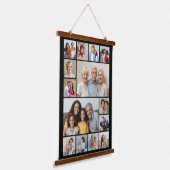 Erstellen Sie Ihre eigene 14 FotoCollage Wandteppich Mit Holzrahmen (Gewinkelt)