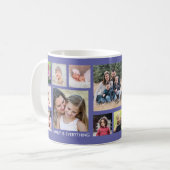 Erstellen Sie Ihre eigene 15-Familie Foto Collage Kaffeetasse (Vorderseite Links)