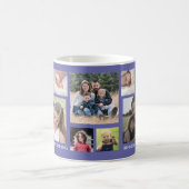 Erstellen Sie Ihre eigene 15-Familie Foto Collage Kaffeetasse (Mittel)