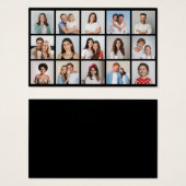 Erstellen Sie Ihre eigene 15 FotoCollage (Vorne & Hinten)