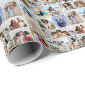 Erstellen Sie Ihre eigene 15 FotoCollage Geschenkpapier (Rolleneckpunkt)