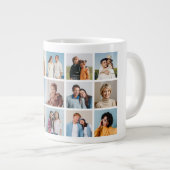 Erstellen Sie Ihre eigene 15 FotoCollage Jumbo-Tasse (Vorderseite Rechts)