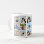Erstellen Sie Ihre eigene 15 FotoCollage Kaffeetasse (Vorderseite Links)