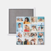 Erstellen Sie Ihre eigene 15 FotoCollage Magnet (Vorderseite/Rückseite)