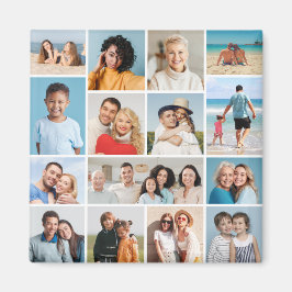 Erstellen Sie Ihre eigene 15 FotoCollage Magnet