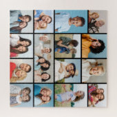 Erstellen Sie Ihre eigene 15 Fotocollage Magnetkar Puzzle (Horizontal)