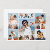 Erstellen Sie Ihre eigene 15 FotoCollage Mitteilungskarte (Vorne/Hinten)