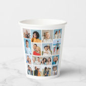 Erstellen Sie Ihre eigene 15 FotoCollage Pappbecher (Vorderseite)