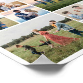 Erstellen Sie Ihre eigene 15 FotoCollage Poster (Ecke)
