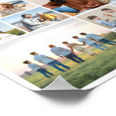Erstellen Sie Ihre eigene 15 FotoCollage Poster (Ecke)