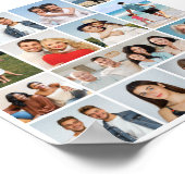 Erstellen Sie Ihre eigene 15 FotoCollage Poster (Ecke)