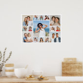Erstellen Sie Ihre eigene 15 FotoCollage Poster (Küche)