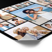 Erstellen Sie Ihre eigene 15 FotoCollage Poster (Ecke)