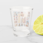 Erstellen Sie Ihre eigene 15 FotoCollage Schnapsglas (Rückseite)