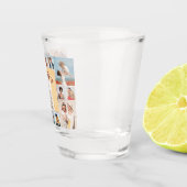 Erstellen Sie Ihre eigene 15 FotoCollage Schnapsglas (Rechts)
