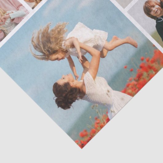 Erstellen Sie Ihre eigene 15 FotoCollage Seidenpapier (Detail)