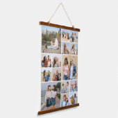 Erstellen Sie Ihre eigene 15 FotoCollage Wandteppich Mit Holzrahmen (Gewinkelt)