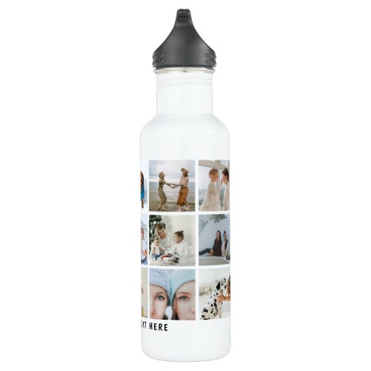 Erstellen Sie Ihre eigene 15-Sqaure-FotoCollage Edelstahlflasche (Rechts)