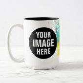 Erstellen Sie Ihre eigene 15oz Tone-Kaffee-Tasse Zweifarbige Tasse (Links)