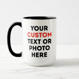 Erstellen Sie Ihre eigene 15oz Zwei-Ton-Kaffeetass Tasse