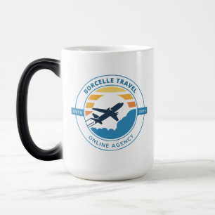Erstellen Sie Ihre eigene 15oz Zwei-Ton-Kaffeetass Verwandlungstasse