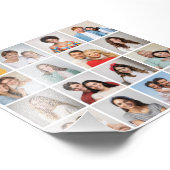 Erstellen Sie Ihre eigene 16 Foto Collage Foto Erw (Ecke)