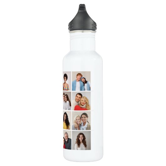 Erstellen Sie Ihre eigene 16 FotoCollage Edelstahlflasche (Rechts)
