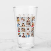 Erstellen Sie Ihre eigene 16 FotoCollage Glas (Rückseite)