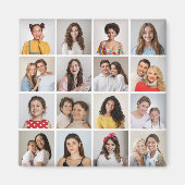 Erstellen Sie Ihre eigene 16 FotoCollage Magnet (Vorne)