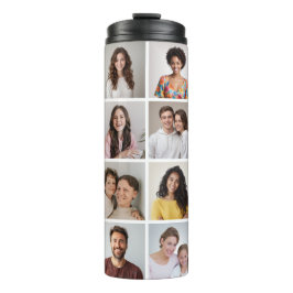 Erstellen Sie Ihre eigene 16 FotoCollage Thermosbecher
