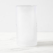 Tasse aus Mattglas, 473 ml (Mittel)