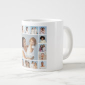 Erstellen Sie Ihre eigene 17 FotoCollage Jumbo-Tasse (Vorderseite Rechts)