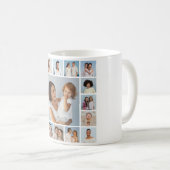 Erstellen Sie Ihre eigene 17 FotoCollage Kaffeetasse (VorderseiteRechts)