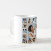 Erstellen Sie Ihre eigene 17 FotoCollage Kaffeetasse (Vorderseite Links)