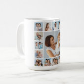 Erstellen Sie Ihre eigene 17 FotoCollage Kaffeetasse (Vorderseite Links)