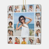 Erstellen Sie Ihre eigene 17 FotoCollage Keramikornament (Links)