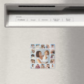 Erstellen Sie Ihre eigene 17 FotoCollage Magnet (In Situ (Geschirrspüler))