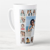 Erstellen Sie Ihre eigene 17 FotoCollage Milchtasse (Linke Ecke)