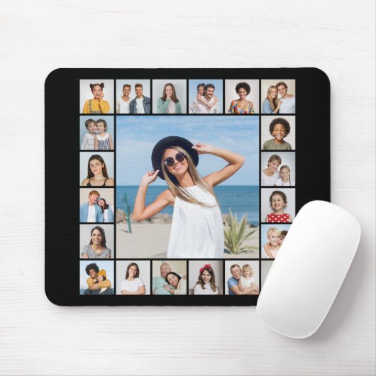 Erstellen Sie Ihre eigene 17 FotoCollage Mousepad (Mit Mouse)