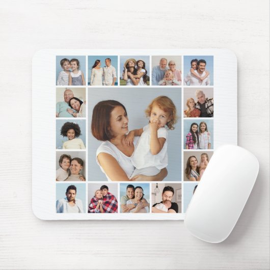 Erstellen Sie Ihre eigene 17 FotoCollage Mousepad (Mit Mouse)