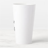 Erstellen Sie Ihre eigene 17oz große Milchtasse (Vorderseite)