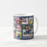 Erstellen Sie Ihre eigene 18-Familie Foto Collage  Kaffeetasse<br><div class="desc">Einzigartige Foto Collage Tasse zum Personalisieren mit 18 Fotos. Fügen Sie Ihren Familiennamen,  das Jahr hinzu,  um ihn exklusiv zu machen.Das Zitat "Familie ist alles" macht ihn zu einem besonderen Geschenk für Ferien und besondere Anlässe.</div>