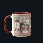 Erstellen Sie Ihre eigene 18-Familie Foto Collage  Tasse<br><div class="desc">Einzigartige Foto Collage Tasse zum Personalisieren mit 18 Fotos. Fügen Sie Ihren Familiennamen,  das Jahr hinzu,  um ihn exklusiv zu machen.Das Zitat "Familie ist alles" macht ihn zu einem besonderen Geschenk für Ferien und besondere Anlässe.</div>