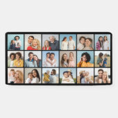 Erstellen Sie Ihre eigene 18 FotoCollage Banner (Horizontal)