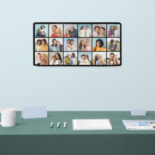 Erstellen Sie Ihre eigene 18 FotoCollage Banner